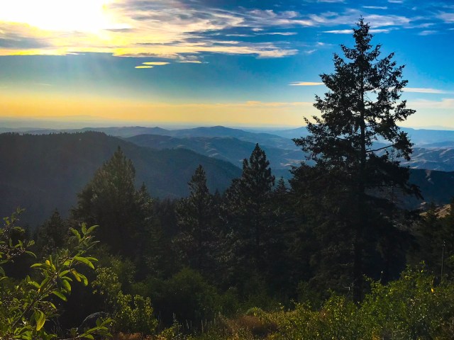 Views from up near Bogus Basin